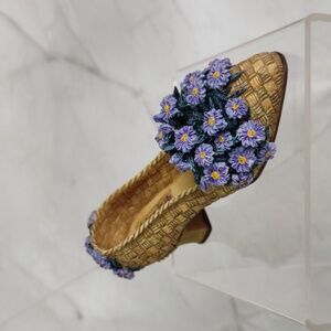 Willow Hall Floral Fantasy Miniature Shoe